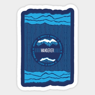 Be Wanderer Sticker